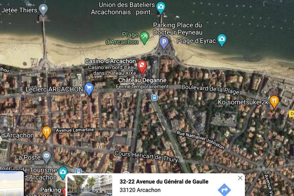 T2 Full Centre At 7 Min From The Beach Arcachon Buitenkant foto
